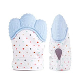 Baby Silicone Teething Mitten Gloves Newborn Chewable Mittens Teether - Pkwebstore