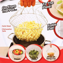 Chef Basket Kitchen Fry Basket Stainless Steel Frying Basket - Pkwebstore