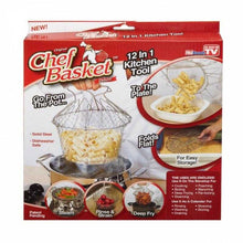 Chef Basket Kitchen Fry Basket Stainless Steel Frying Basket - Pkwebstore