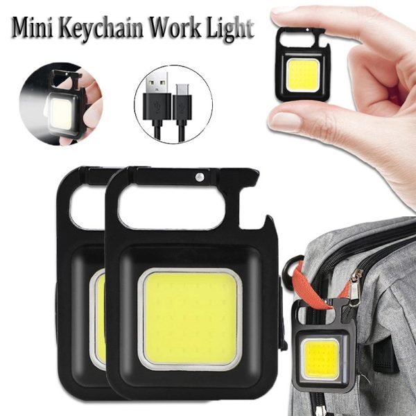 Cob Rechargeable Keychain Light - Pkwebstore