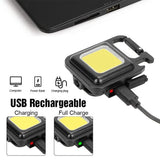 Cob Rechargeable Keychain Light - Pkwebstore