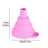 Collapsible Silicone Funnel - Pkwebstore