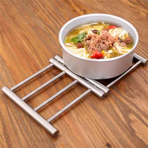 Expandable Hot Pot Rack Stainless Steel - Pkwebstore