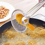 Frying Tong With Strainer Stainless Steel - Pkwebstore