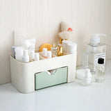 Incredible Double Layer Plastic Makeup Storage Box - Pkwebstore