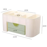 Incredible Double Layer Plastic Makeup Storage Box - Pkwebstore