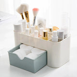 Incredible Double Layer Plastic Makeup Storage Box - Pkwebstore