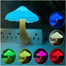 Led Mushroom Plug-in Night Light Lamp With Dusk To Dawn Sensor - Pkwebstore