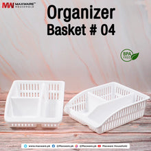 Multi Partition Organiser Basket - Pkwebstore