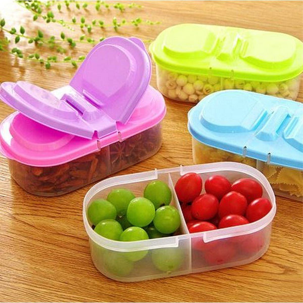 New Double Grid Multifunctional Plastic Storage Box - Pkwebstore