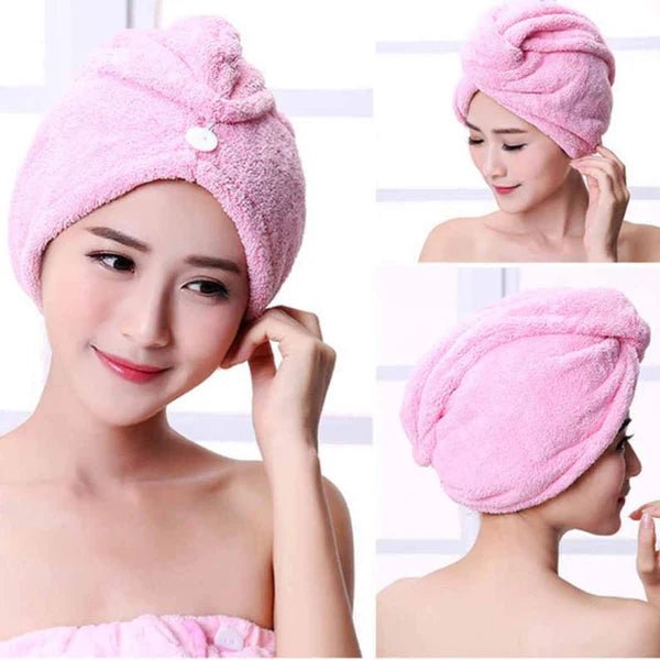 Quick Drying Microfiber Hair Towel - Pkwebstore