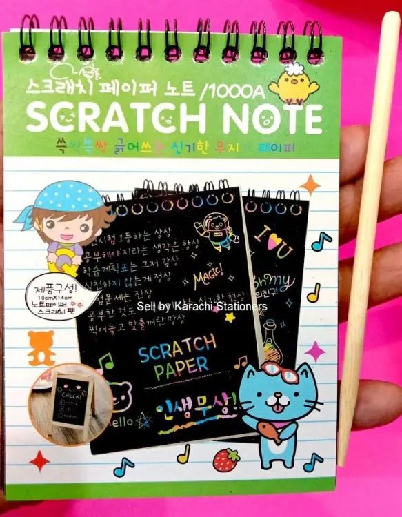 Small Scratch Note Pad 10 Sheets - Pkwebstore